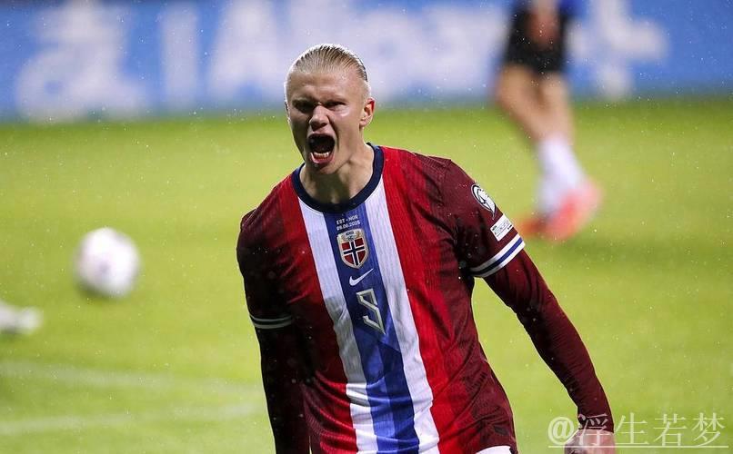 哈兰德冲击世界杯！挪威三连胜领跑世预赛I组，大胜意大利